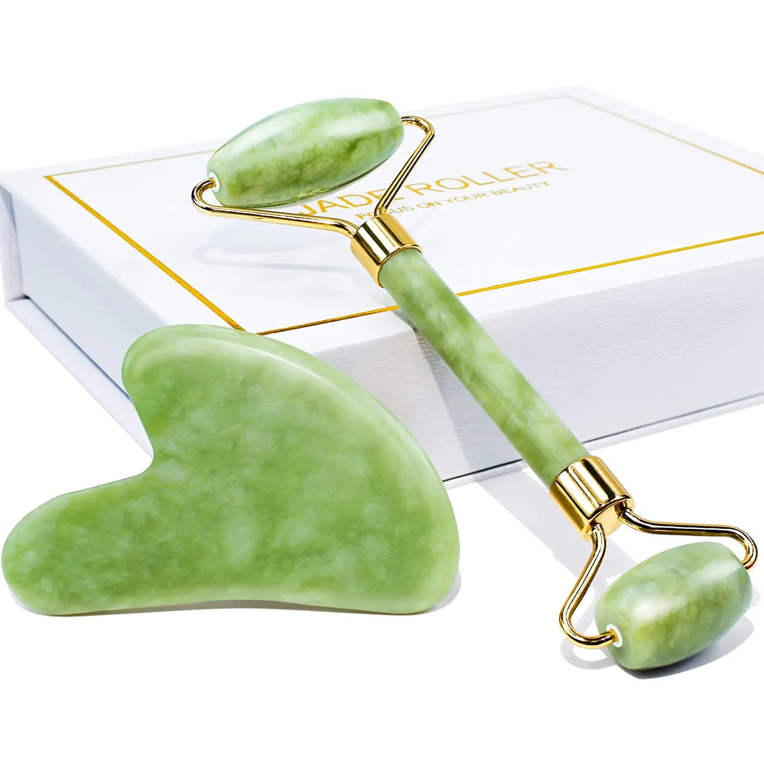 JADE ROLLER & GUA Sha GIFT BOX